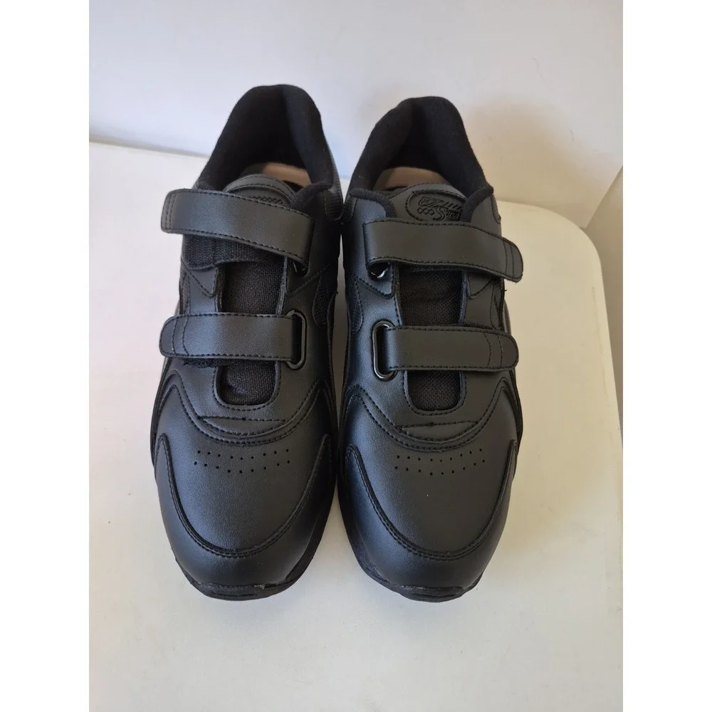 Men's Ultra-Zorb Walking Shoes Black Size 11W Int Comfort System
